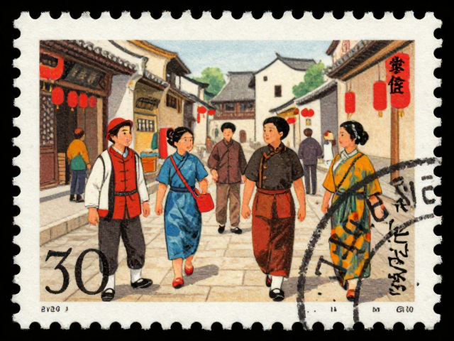 揭秘早期特种邮票,民俗文化传播的视觉档案