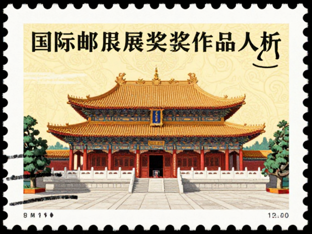 佛教寺庙邮票,胶印工艺与国际邮展获奖作品赏析