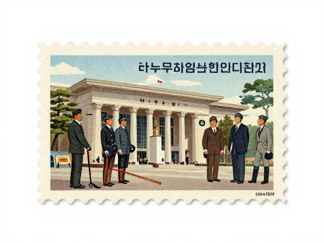 韩国集邮协会早期发行，见证外交与国际交流的历史印记