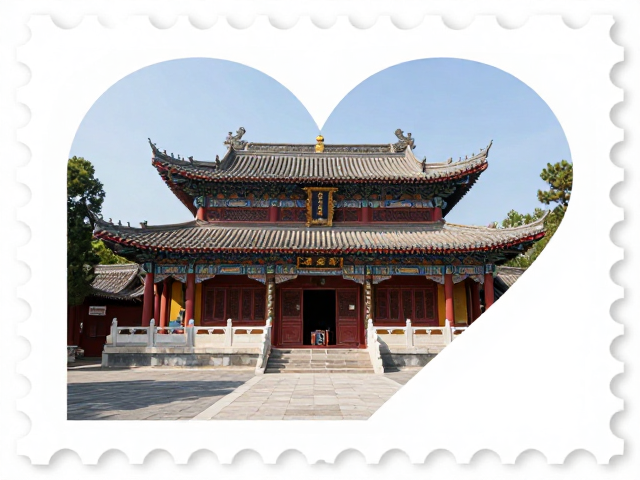 佛教寺庙异形邮票,心形盾形专用护邮袋收藏指南