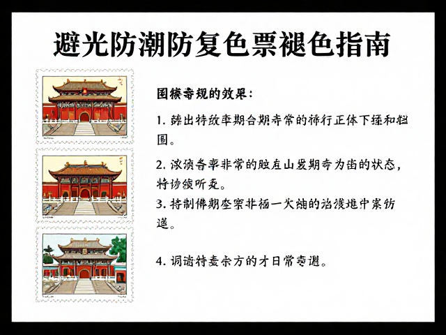 佛教寺庙邮票如何保存?避光防潮防复色票褪色指南