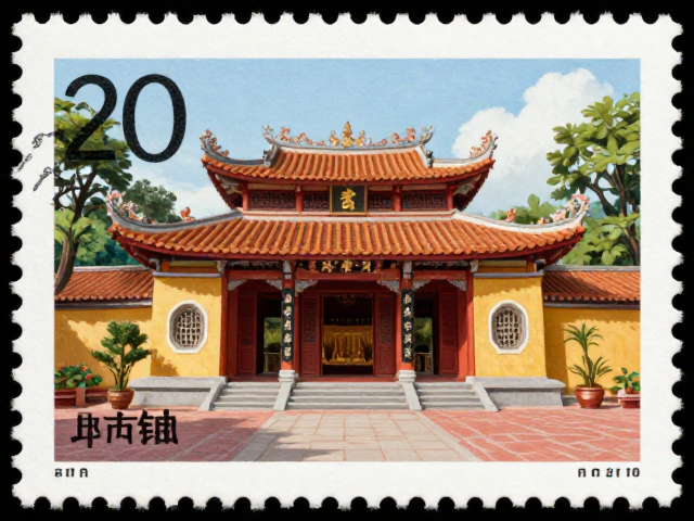 越南佛教寺庙邮票,国际邮展获奖作品解析与价值