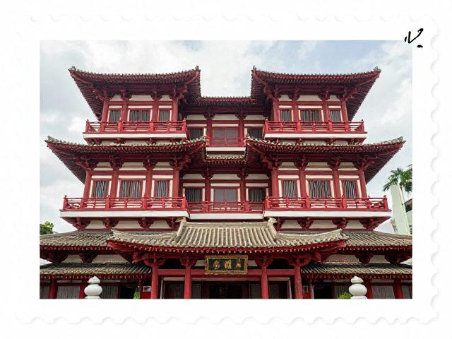 新加坡佛教寺庙邮票，方寸间珍藏多元民族风情与信仰之美