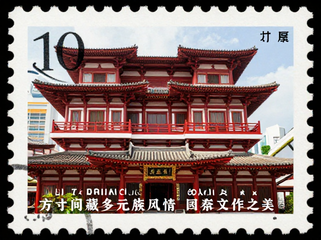 新加坡佛教寺庙邮票，方寸间珍藏多元民族风情与信仰之美