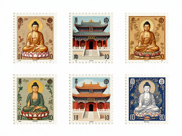 佛教寺庙邮票小型张发行年份全解析,经典系列与收藏价值