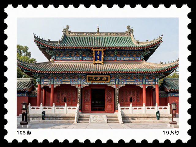 佛教寺庙邮票版号解析，传统文化艺术收藏指南