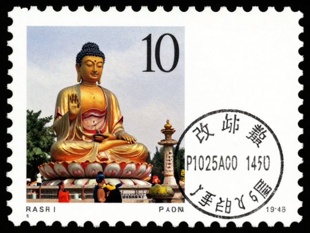 佛教寺庙邮票，国际邮展获奖加盖改值票揭秘