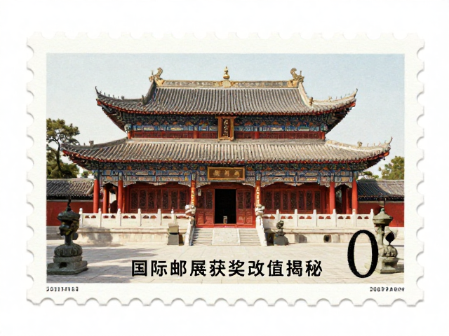 佛教寺庙邮票，国际邮展获奖加盖改值票揭秘