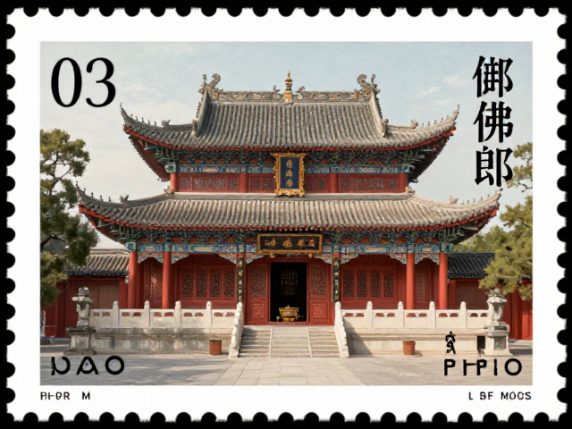 佛教寺庙邮票版号解析，传统文化艺术收藏指南