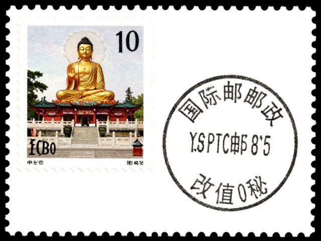 佛教寺庙邮票，国际邮展获奖加盖改值票揭秘