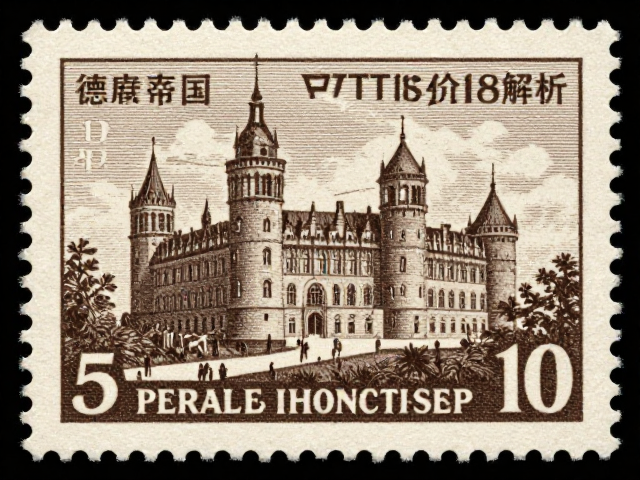 德意志帝国古堡城堡邮票，1872-1918集邮文献与历史价值解析