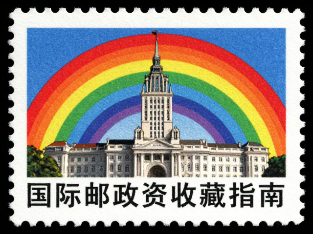 古堡邮票彩虹印刷揭秘,国际邮资收藏指南