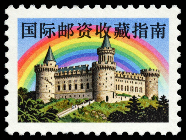 古堡邮票彩虹印刷揭秘,国际邮资收藏指南