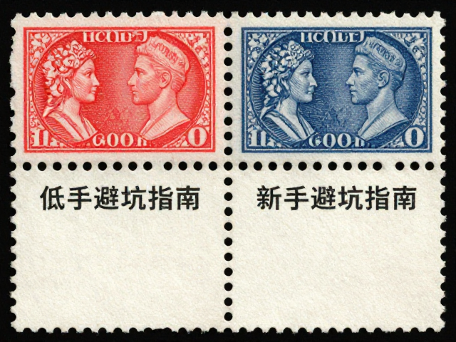 早期邮票1847-1900与现代低价普通票双连四方连,新手避坑指南