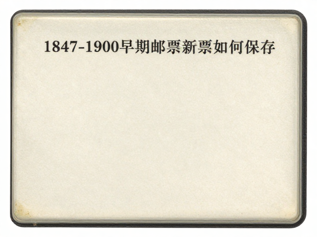 1847-1900早期邮票新票如何保存?专用防潮盒防潮避光指南