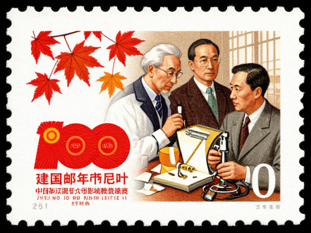 建国百年邮票揭秘,枫叶花卉与科学家历史人物背后的故事