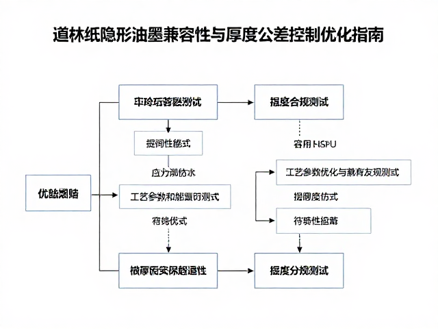 道林纸隐形油墨兼容性与厚度公差控制优化指南
