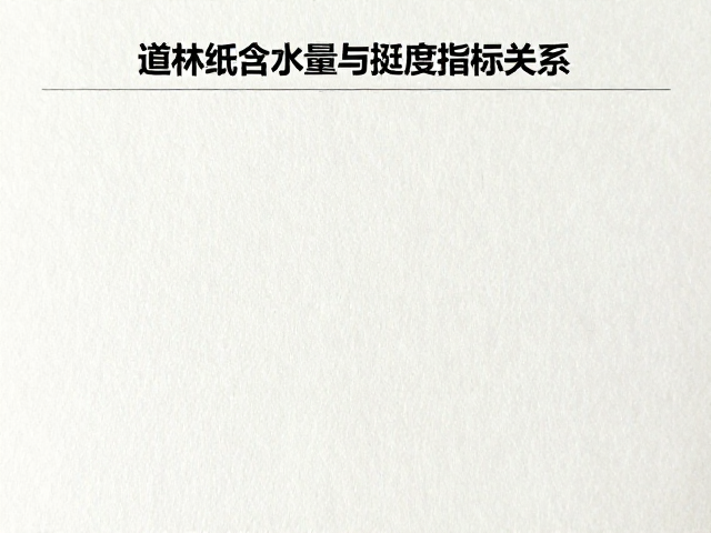 道林纸含水量与挺度指标关系,影响印刷适性的关键因素