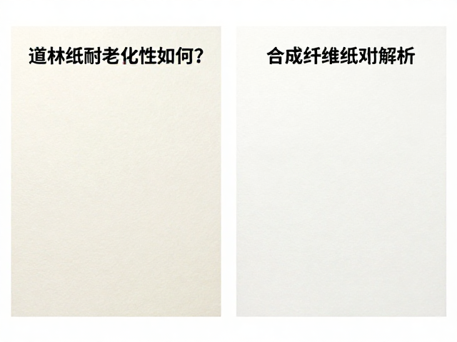 道林纸耐老化性如何?合成纤维纸对比解析