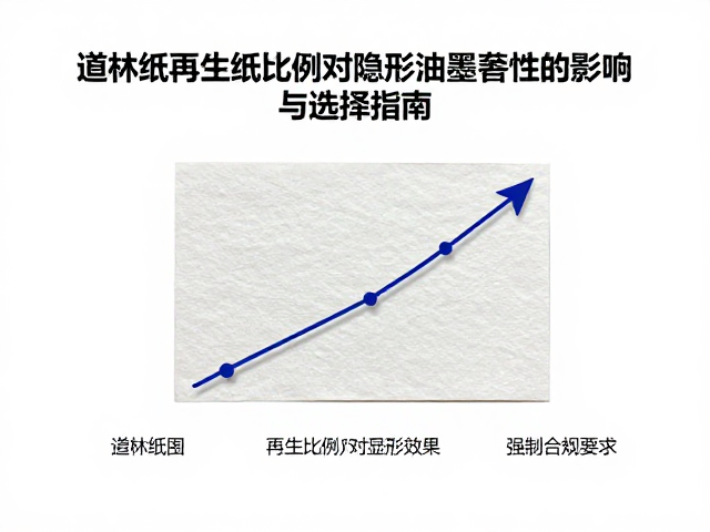 道林纸再生纸比例对隐形油墨兼容性的影响与选择指南