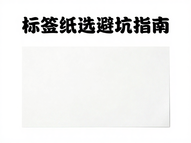 有背胶耐水性一般,溶解时间多长?标签纸选购避坑指南