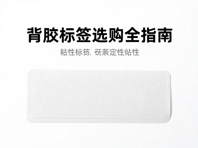 背胶厚度多少好？粘性稳定不脱落，有背胶标签选购全指南