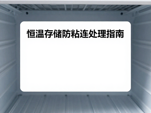 有背胶标签恒温存储防粘连处理指南,解决粘贴脱落难题