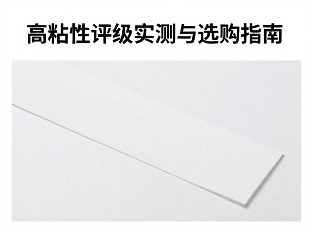 有背胶双面涂胶怎么选?高粘性评级实测与选购指南