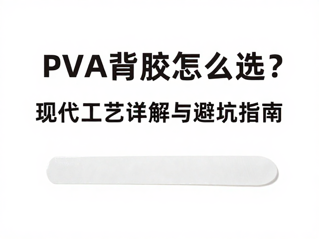 高光亮面PVA背胶怎么选？现代工艺详解与避坑指南