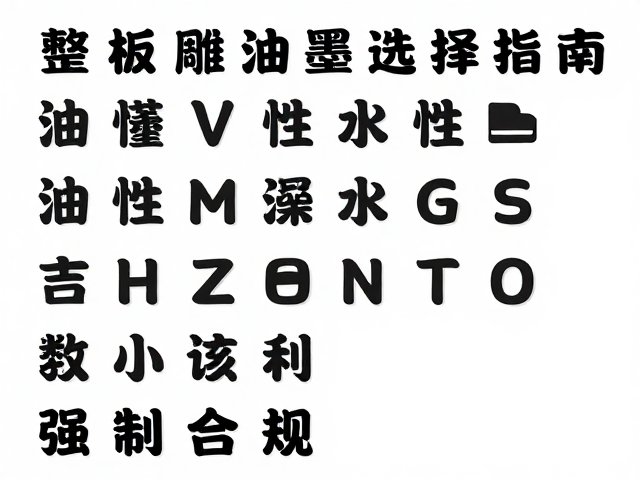 整版雕刻油墨选择指南,油性vs水性,打造极致立体感