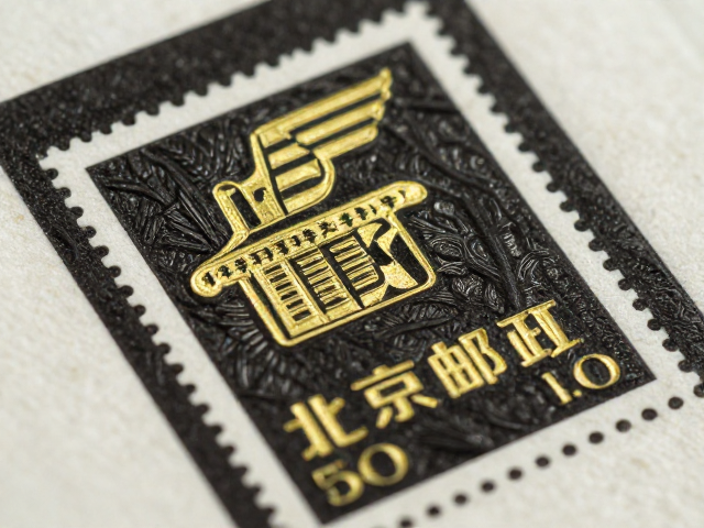 北京邮票厂石印版与特种印刷工艺，烫金压凸细节解析