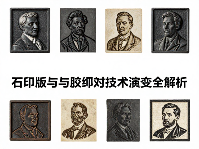 石印版与胶印印版,历史人物印刷技术演变全解析