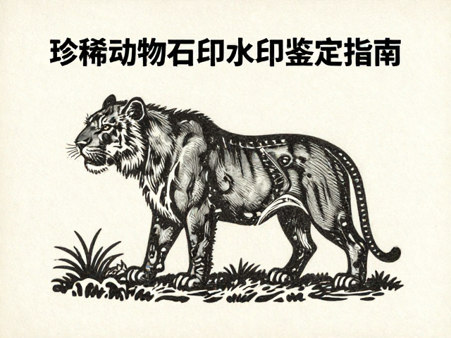 珍稀动物石印版水印鉴定指南，揭秘高价值孤本的市场逻辑