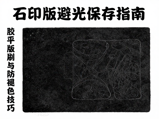 石印版避光保存指南,胶印平版印刷鉴别与防潮防褪色技巧