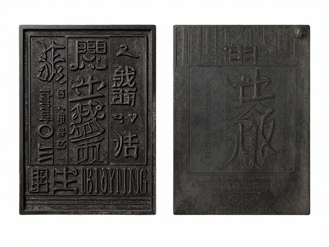 石印版与胶印版铭区别,平版印刷版式鉴别指南