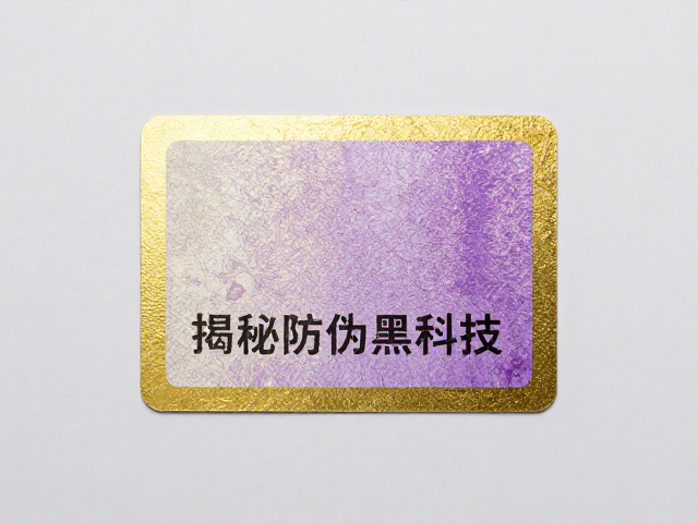 揭秘防伪黑科技，烫金对印与紫外荧光如何显现真容