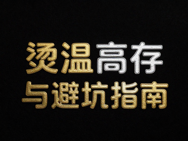 烫金烫银工艺如何避免高温？凹印保存与避坑指南