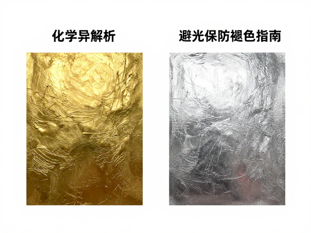 烫金烫银工艺差异解析，避光保存防褪色指南