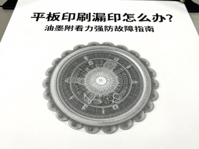 平版印刷漏印怎么办？油墨附着力强防故障指南