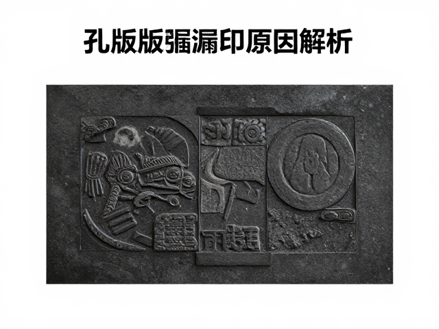 孔版印刷漏印原因解析,版模缺陷与质量控制全攻略
