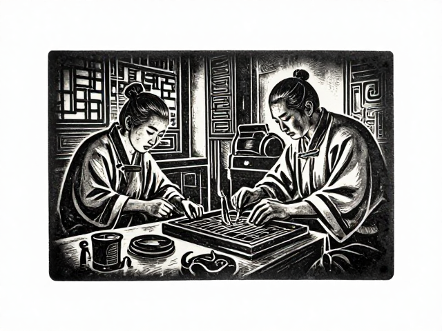 雕版工艺传统下的漏印艺术，展览揭秘非遗之美