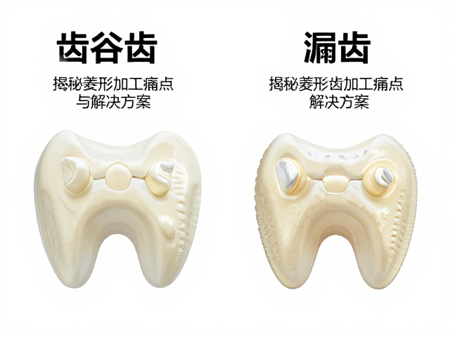 齿谷与漏齿区别,揭秘菱形齿加工痛点与解决方案
