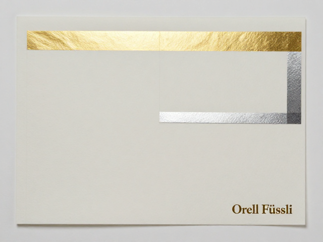瑞士Orell F&uuml;ssli特种纸，厚薄纸烫金烫银工艺与印刷效果解析