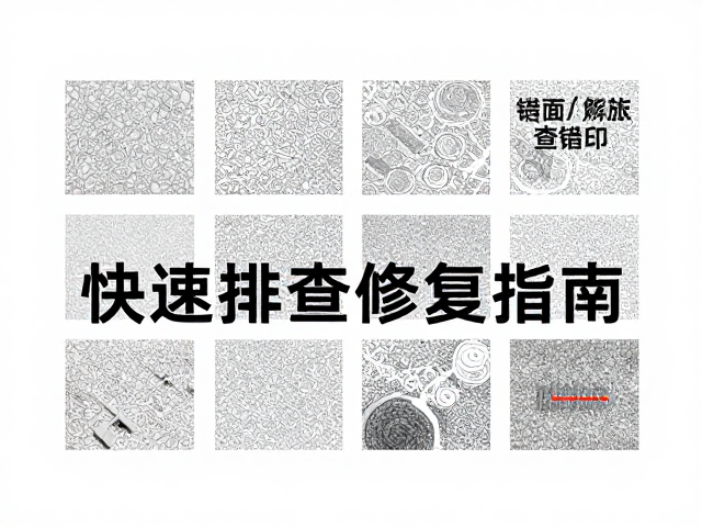 印刷图案错误漏印或印版破损怎么解决？快速排查修复指南