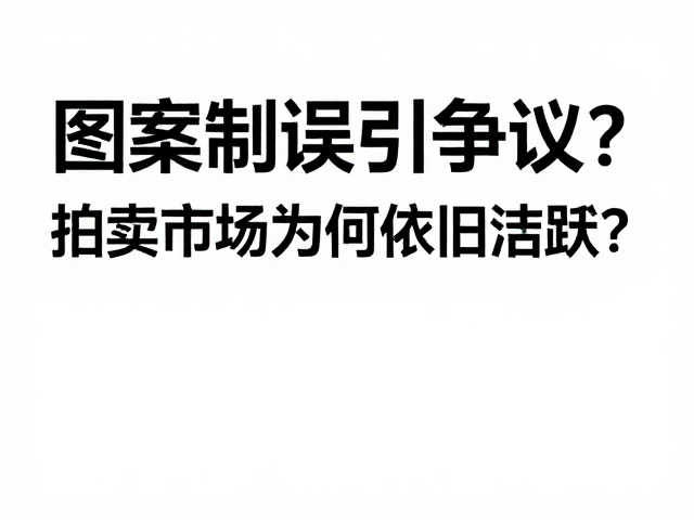 图案制版错误引争议?拍卖市场为何依旧活跃?