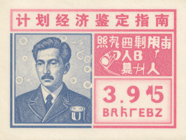 计划经济时期印刷品颜色重影，图案错误与历史印记的鉴定指南