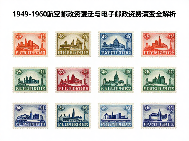 1949-1960航空邮票资费变迁与电子邮政资费演变全解析