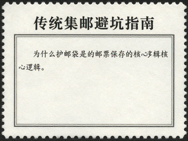 传统集邮避坑指南，为什么护邮袋是邮票保存的核心逻辑