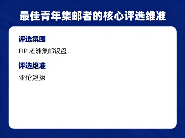 FIP与亚洲集邮联合会,最佳青年集邮者评选标准及流量趋势