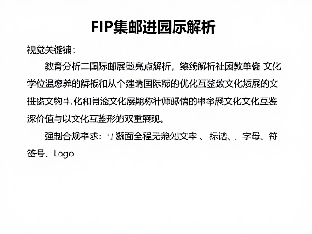 FIP集邮进校园,国际邮展参观指南与活动亮点解析